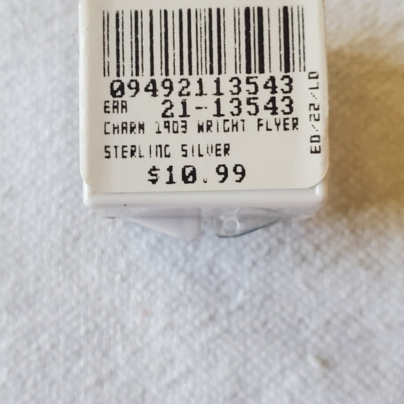 Vintage Sterling Silver 1903 Wright Flyer Charm - Picture 4 of 4